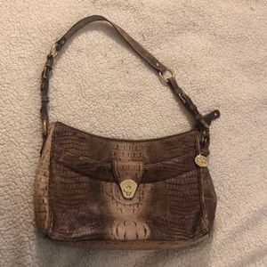 Croc embossed bag